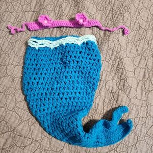 Baby Mermaid Crochet Costume